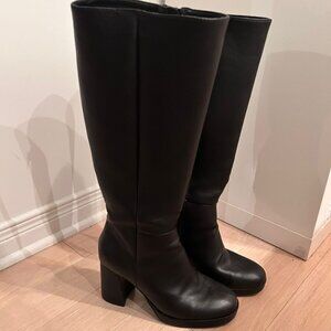 Steve Madden Black Heeled Boots
